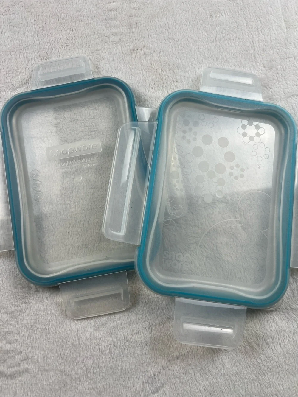 SnapWare Lid replacement 2 or 3 cups rectangle Compatible Pyrex glass container
